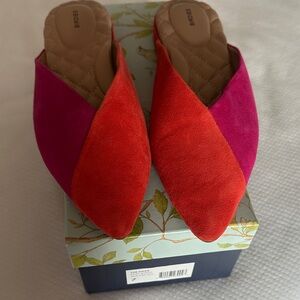 Birdies Fruit Punch Red and Pink Women's Mules